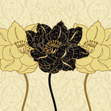 Golden Cluster II Print by Linda Wood Golden Cluster II Print by Linda Wood