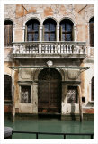 Balcony with a Blue Windows, Venice Print by Igor Maloratsky