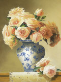 Pink Roses Print by Ian Porter