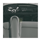 Porsche 1960 : intérieur Affiches