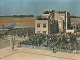 The Dedication Ceremony at the Mcgee Tyson Airport Photographic Print by Joseph Baylor Roberts