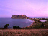 Circular Head and Town from Green Hills Road Stanley, Tasmania, Australia Photographic Print by Barnett Ross