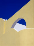Angular Architectural Features Against Blue Sky, Santorini Island, Southern Aegean, Greece Photographic Print by Jan Stromme