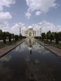 The Taj Mahal in Agra, the Final Resting Place of Shah Jahan, Fifth Mogul Emperor of India Photographic Print by James P. Blair