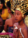 Dance Practice at the Palace in Ubud, Ubud, Indonesia Photographie par Adams Gregory