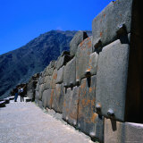 Part of the Temple at Ollantaytambo, Cuzco, Peru Photographic Print by Wes Walker