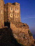 Historic Building on Hilltop, Shihara, Yemen Photographic Print by Bethune Carmichael