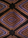 Geometric Design on Locally Woven Wall Hanging, St. Louis, Senegal Photographic Print by Frances Linzee Gordon