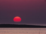 Sunset over Chincoteague Island Marsh, Virginia Photographic Print by Medford Taylor