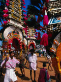 Kavadi Carrying at Thai Pusam Festival, Palani, India Fotografisk tryk af Paul Beinssen Kavadi Carrying at Thai Pusam Festival, Palani, India Fotografisk tryk af Paul Beinssen