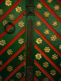 Door Detail from House of the Brotherhood of the Blackheads, Tallinn, Harjumaa, Estonia, Photographic Print by Jane Sweeney