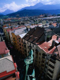 View From City Tower, Innsbruck, Austria Lámina fotográfica por Chris Mellor View From City Tower, Innsbruck, Austria Lámina fotográfica por Chris Mellor