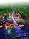 Information Superhighway Photographic Print by Jon Riley