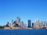 Horizon et port, Sydney, Australie Photographie par David Ball