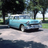 1955 Chevrolet Bel Air Nomad Wagon Photographic Print