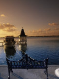 Sunset Over the Lagoon, Cancun, Mexico Photographie par Angelo Cavalli