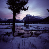 Photographs of Sunrise at Lake Vermillion, Banff Photographic Print by Keith Levit