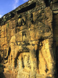 Angkor Thom, Terrace of Elephant, Cambodia Photographic Print by Walter Bibikow