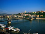Danube, Budapest, Hungary Fotografisk trykk av David Ball Danube, Budapest, Hungary Fotografisk trykk av David Ball