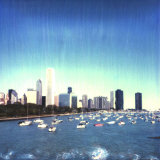 Chicago Skyline, Illinois Photographic Print by Claire Rydell