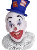 Happy Clown Wearing Hat Photographic Print