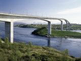Bridge over Salstromen, Norway Photographic Print