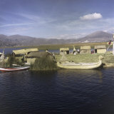 Uros Islands, Lake Titicaca, Peru Photographic Print