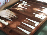 Backgammon Photographic Print
