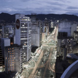 Avenue Alfonso Pena, Brazil Photographic Print