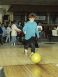 Bowling Youth Photographic Print