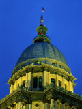 State Capitol, Springfield, Illinois, USA Photographic Print