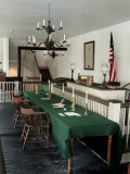 Federal Courtroom, Lincoln-Herndon Law Office, Springfield, Illinois, USA Photographie