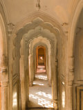 Hallway of The Palace of the Winds, India Photographic Print by Walter Bibikow