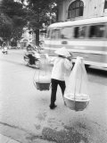 Delivery Woman, Hanoi, Vietnam Photographic Print by Walter Bibikow