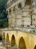 Pont du Gard, Roman aqueduct, France Photographie par Lisa S. Engelbrecht