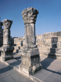 Beautiful Carved Stone Pillars Photographic Print