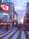 Shinjuku at Dusk, Tokyo, Japan Photographic Print by Rob Tilley