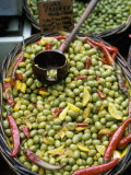 Olives of Uzes, Languedoc, France Photographic Print by Nik Wheeler