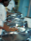 Steel Drums, Port of Spain, Trinidad, Caribbean Photographic Print by Greg Johnston