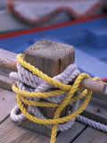 Knots Around Post, St. Thomas, Caribbean Photographie par Robin Hill