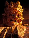 Wrathful Deity at Tashilumpo Monastery, Tibet Photographic Print by Vassi Koutsaftis