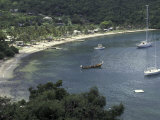 Beach Near Inn at English Harbor, Antigua, Caribbean Photographie par Robin Hill