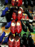 Wooden Clogs on Sale, Haarlem, Holland Photographic Print by Nik Wheeler