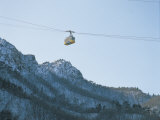 Cable Car in Motion Lámina fotográfica