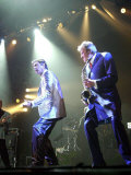 Brian Ferry, Singer with the Band, Roxy Music, Start Their World Tour in Glasgow, June 2001 Lámina fotográfica