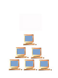 A Pyramid of Computers Photographic Print by Jim McGuire