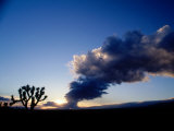 Storm Clouds Over Mojave Desert, CA Photographic Print by Gary Conner