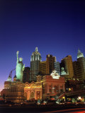 Nv, Las Vegas, New York New York Casino Photographic Print by David Ball