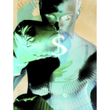 Photographic Negative Image of Man Boxing with Money Symbol Lámina fotográfica Photographic Negative Image of Man Boxing with Money Symbol Lámina fotográfica