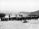 Members of the Northern Cheyenne Tribe of Montana's Tongue River Indian Reservation Photographie